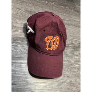 Washington Nationals Virginia Tech NewEra MLB Hat Adjustable